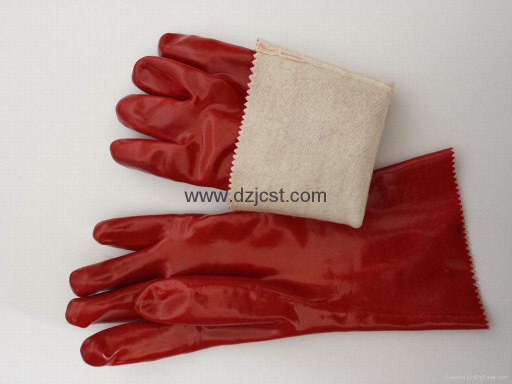 JC1104 PVC Coated gloves