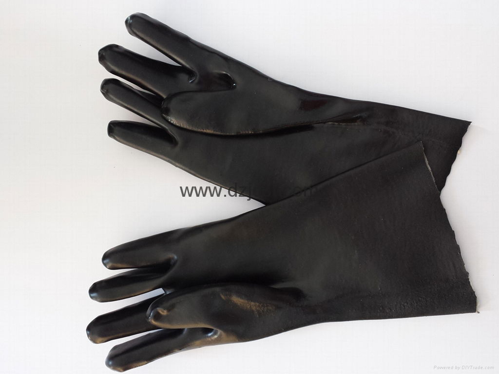 JC1104 PVC Coated gloves 2