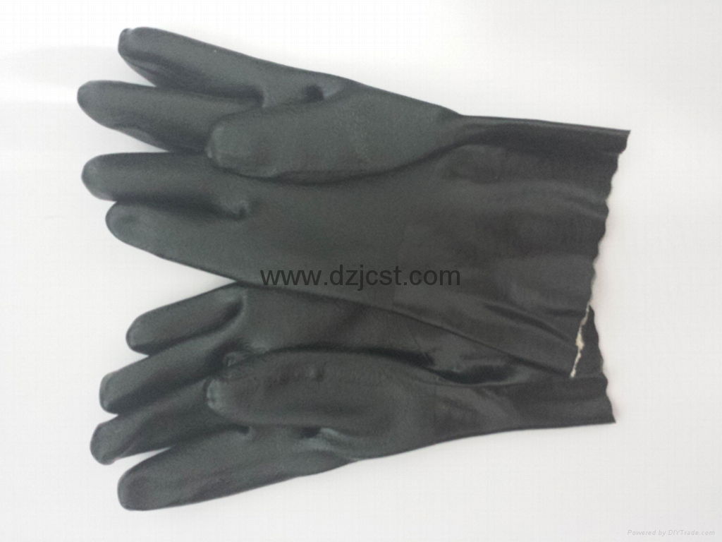 JC1106SANDY FINISHED PVC GLOVES 2