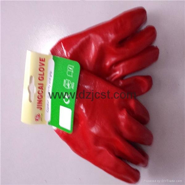 JC1109 PALM PVC gloves 4