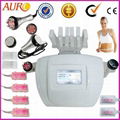Au-65 laser liposuction machine+rf+cavitation beauty machine