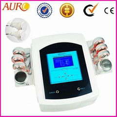 salon use cavitation ultrasound + RF with 6pcs oriented cracking head beauty mac