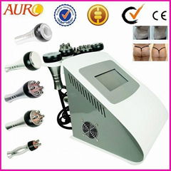 Au-61 5 in 1 ultrasonic vacuum cavitation vacuum rf slimming beauty equipment