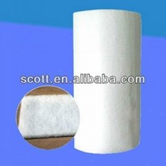 washable synthetic filter pad air filter media