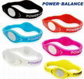 power silicone energy bracelet with