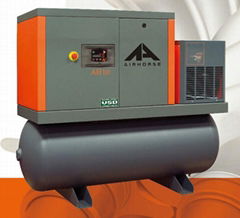 High Quality/ Advanced Screw Air Compressor with Tank and Dryer