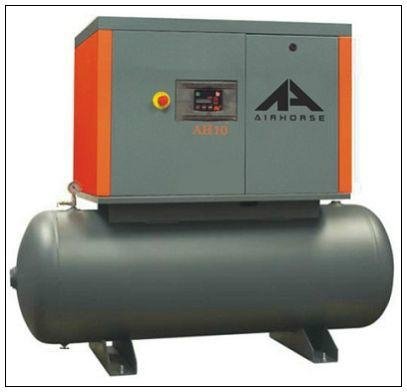 Airhorse Screw Air Compressor (with tank) 7.5kw/10HP 2