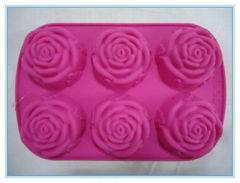 Hot sale funny shape silicone cake mould various colors