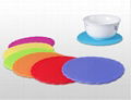 HOT SALE Silicone fondant lace mat for cake cup