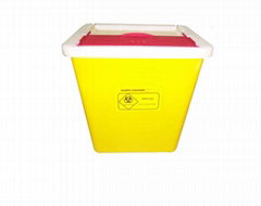 Sharp Container box Yellow disposable round needle waste box Medical waste