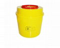 Barrel sharp-box pressure type for disposable medical waste 1