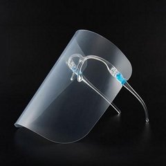Transparent Protection Eye Visor Full Cove Plastic Clear Visors Face Shield