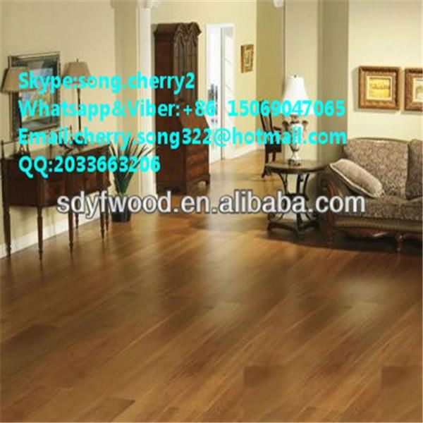 HDF U-groove high glossy laminate flooring