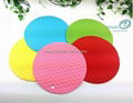 Silicone Round Silicone Heart-proof Mat