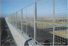 steel grating highway Fence