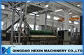 rolling machine for glass processing