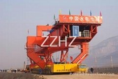 HZQ bridge girder launcher for high-speed railway