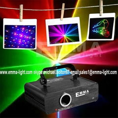 500mW RGB beam animation gobos programmable nightclub laser lighting