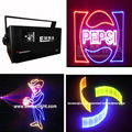 ilda 2W rgb full color beam animation 3D animation programmable laser logo pro 1