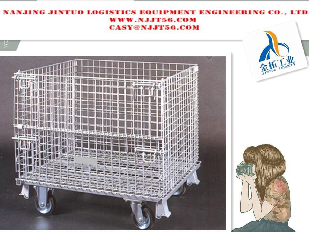 Foldable Wire Mesh Container 3