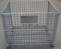 Folding Wire Mesh Container 2