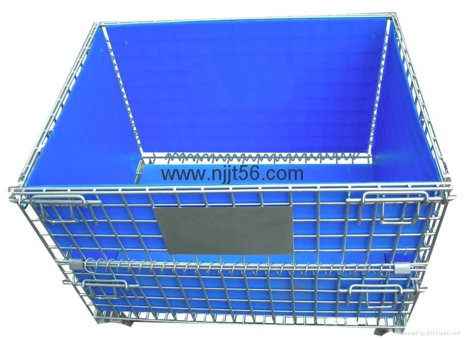 Folding Wire Mesh Container 5