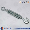 electro-galvanized carbon steel din1480 turnbuckle 1