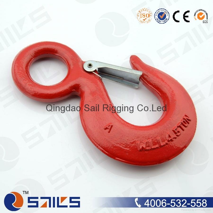 forged carbon steel chain hoist hook