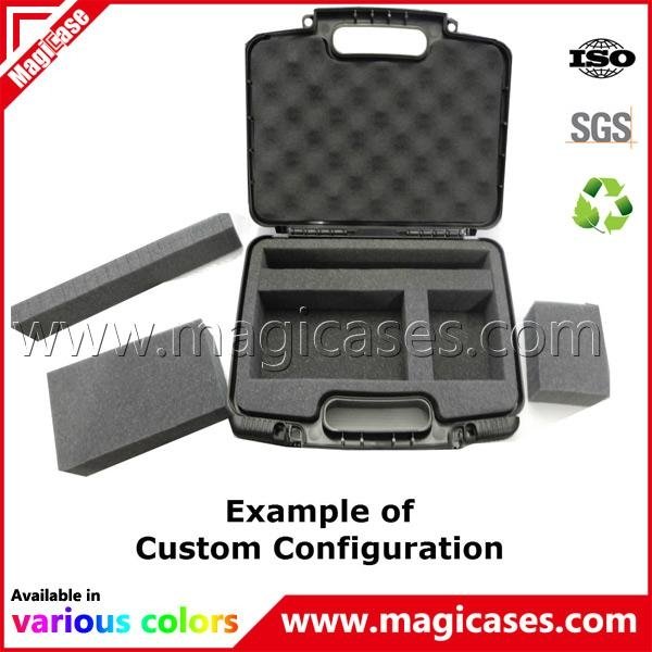 Portable Projector or Recorder Carrying Hard Case with Foam 3