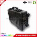 Injection Molded Engineering Plastic Watertight Wheeled L   age Case 2