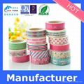 Japanese washi paper custom printed washi tape  1