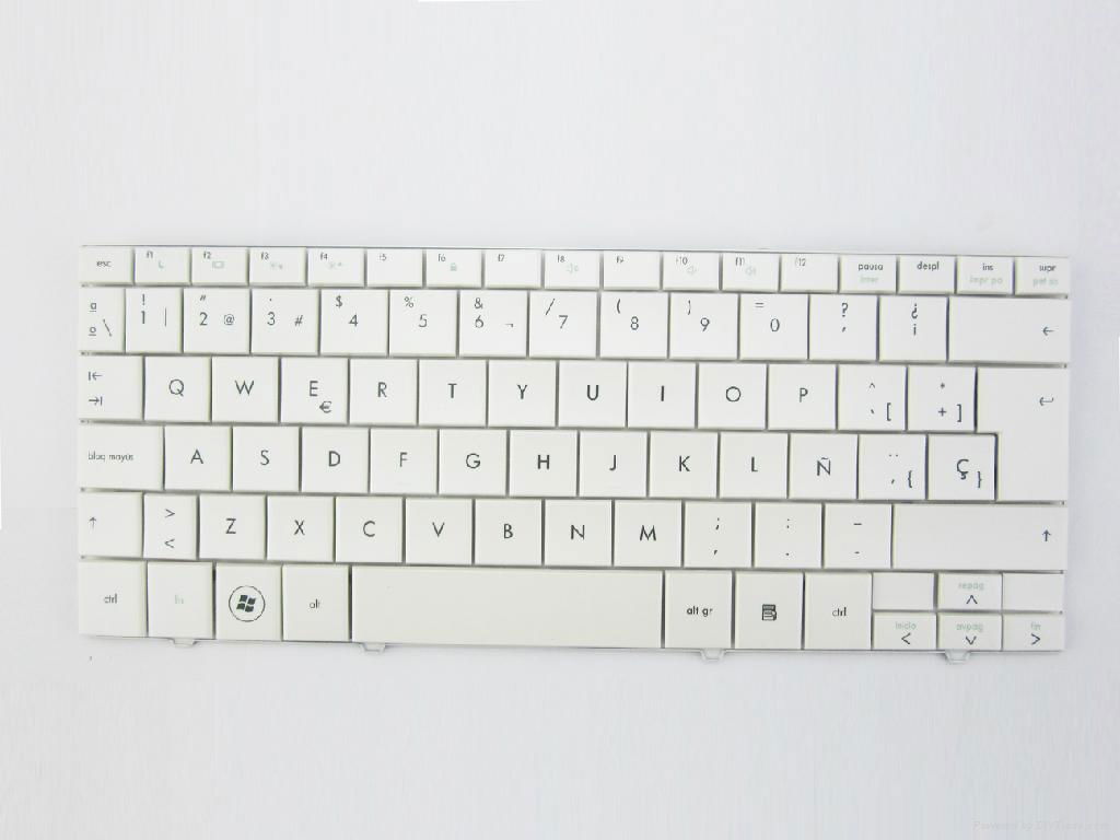 Laptop Keyboard for HP mini 110-1100 110-1000 white SP