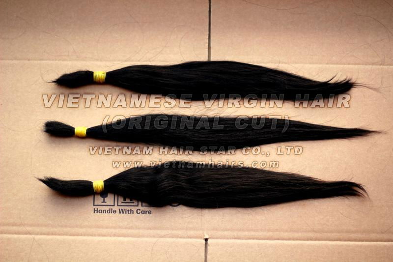 Vietnamese remy double drawn hair 70cm, 100% virgin