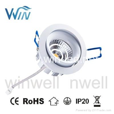 NEW 8W 15W dimmable TUV SAA UL LED downlight 3