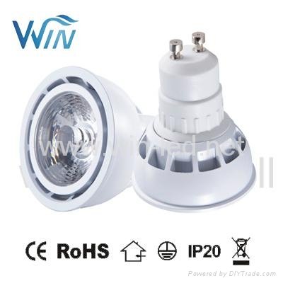 COB 5W 7W MR16 GU10 dimmable LED Spotlight 2