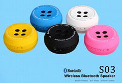 plastic wireless bluetooth speaker for smart phone