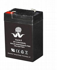 6V 4.5AH/20Hours VRLA Battery