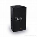 ENB Professional full range speaker 15'' speaker sound  1