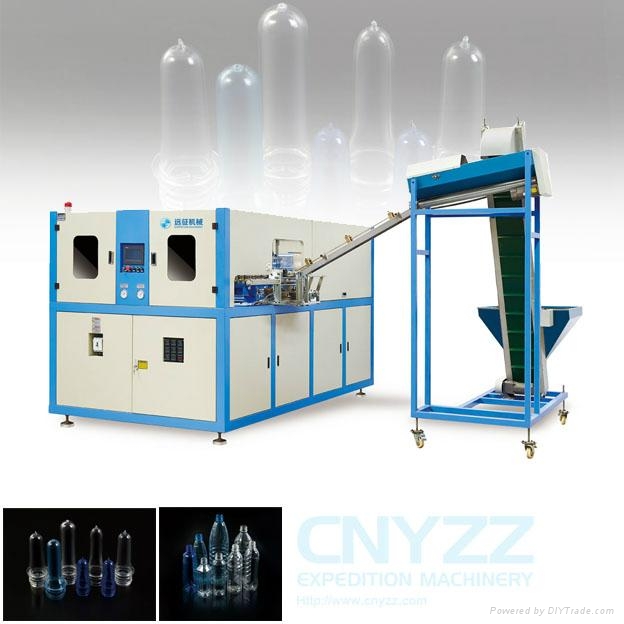 1.5L內礦泉水瓶四腔全自動吹瓶機