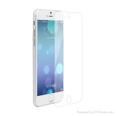 iphone6 use 0.33mm thickness with flat edge tempered glass of screen protectors 3