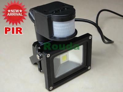 10w 20w 30w 50w led pir floodlight epistar led pir rgb,led pir 2