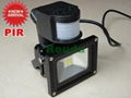 10w 20w 30w 50w led pir floodlight epistar led pir rgb,led pir 2