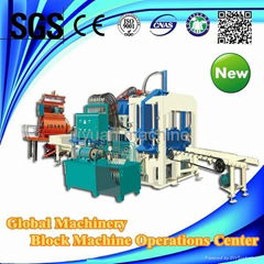 QT4-20C Semi-automatic Concrete Block Making Machine 