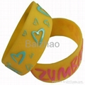 Cheap custom silicone bracelets 1