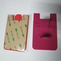 2014 popular Silicone smart wallet cell phone  2