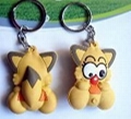 Promotional cheap custom soft pvc keychain