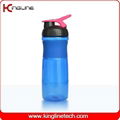 750ml plastic protein shaker bottle with stainless blender ball  (KL-7063) 1