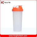 700ml plastic protein shaker bottle with stainless blender (KL-7007) 1