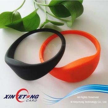 13.56MHZ Ntag203 NFC Silicone Wrist Band