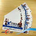 Customize Plastic Fitness Membership Keychain Cards 1